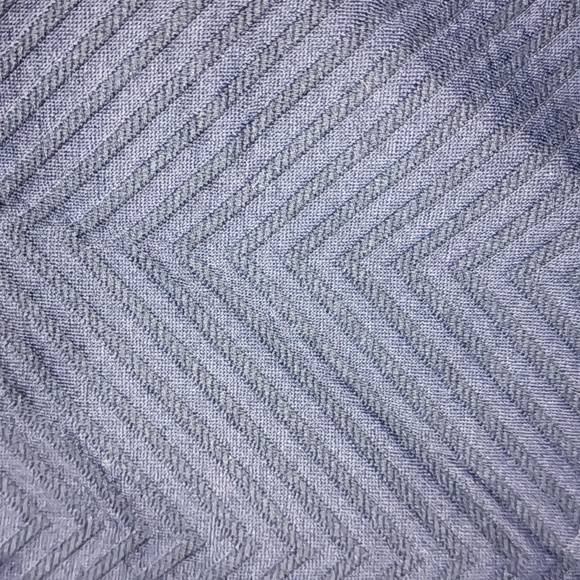 RED VALENTINO NAVY MADE IN ITALY LINED COTTEN N WOOL BLEN EMBOSSED PEA COAT EU46 - Picture 9 of 11